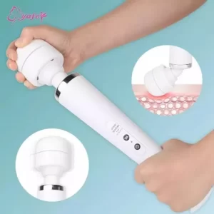 Vibrador grande blanco estimulador